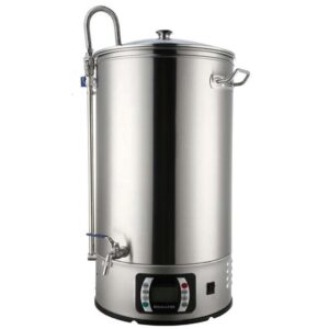Chaleira elétrica de cerveja com 40 litros, jardinagem de cerveja